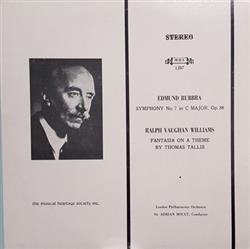 Download Rubbra, Vaughan Williams, The London Philharmonic Orchestra, Sir Adrian Boult - Symphony No7 In C Major Fantasia On A Theme By Thomas Tallis