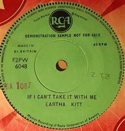 Download Eartha Kitt - If I Cant Take It With Me