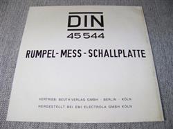 online luisteren Test Record Lab - DIN 45 544 Rumpel Mess Schallplatte