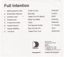 lataa albumi Full Intention - 8 Tracks