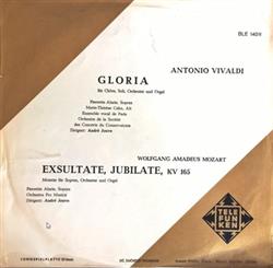 ladda ner album Antonio Vivaldi, Wolfgang Amadeus Mozart - Gloria Exsultate Jubilate KV 165