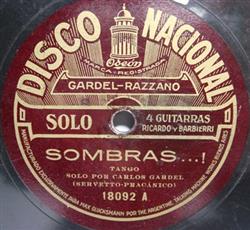 lyssna på nätet Carlos Gardel - Sombras Principe