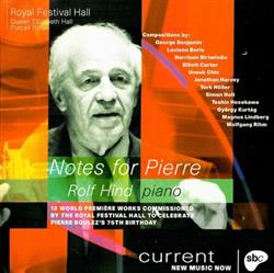 Download Rolf Hind - Notes For Pierre