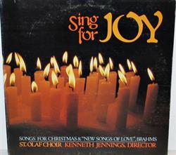 last ned album The St Olaf Choir - Sing For Joy