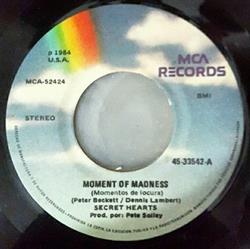 last ned album Secret Hearts - Moment Of Madness Momentos De Locura