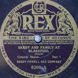 ouvir online Sandy Powell And Company - Sandy And Family At Blackpool