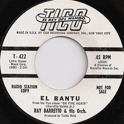 descargar álbum Ray Barretto & His Orch - El Bantu Mr Blah Blah