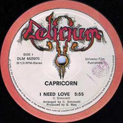 télécharger l'album Capricorn - I Need Love