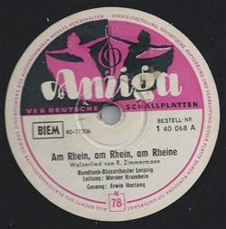 Album herunterladen RundfunkBlasorchester Leipzig, Werner Krummbein - Am Rhein Am Rhein Am Rheine Fidele Gesellen