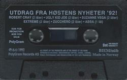 ladda ner album Various - Utdrag Fra Høstens Nyheter 92
