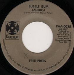 lyssna på nätet Free Press - Bubble Gum America Watch Out Children