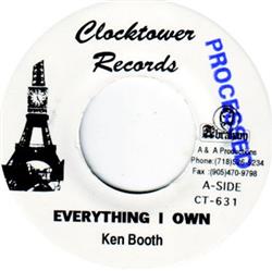 Ken Booth - Everything I Own