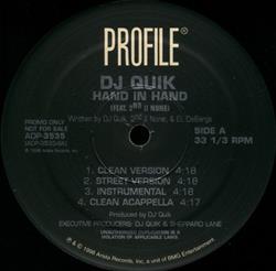 online luisteren DJ Quik - Hand In Hand The Py Medley