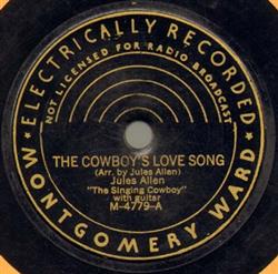 last ned album Jules Allen - The Cowboys Love Song