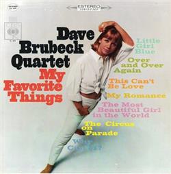 télécharger l'album Dave Brubeck Quartet - My Favorite Things Mis Cosas Favoritas