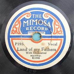 lataa albumi Unknown Artist - Land Of My Fathers Me My Shadow