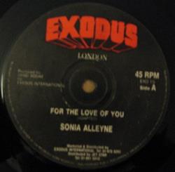 descargar álbum Sonia Alleyne - For The Love Of You