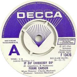 last ned album Frank Carson - Ip Dip Chibberdy Dip