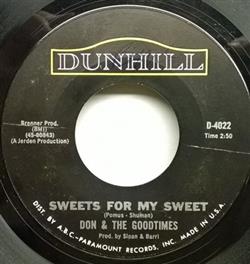 Don & The Goodtimes - Sweets For My Sweet Hey There Mary Mae