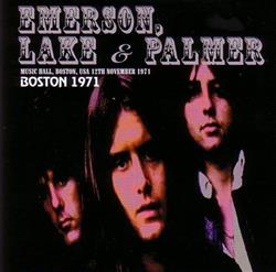 ascolta in linea Emerson, Lake & Palmer - Boston 1971
