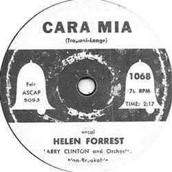 Album herunterladen Helen Forrest Larry Clinton And Orchestra - Cara Mia It Worries Me