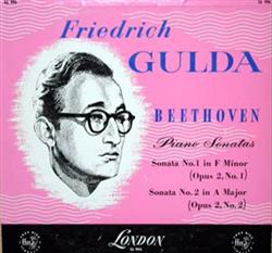 baixar álbum Friedrich Gulda, Ludwig van Beethoven - Sonatas No 1 And 2