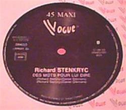last ned album Richard Stenkryc - Elle Est Ma Tendresse