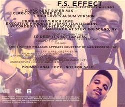 télécharger l'album FS Effect & Christopher Williams - I Wanna B Ure Lover