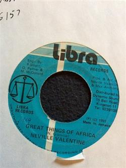 lytte på nettet Neville Valentine - Great Things Of Africa