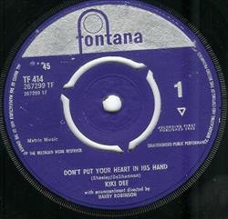 last ned album Kiki Dee - Dont Put Your Heart In His Hand I Was Only Kidding