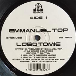 Album herunterladen Emmanuel Top - Lobotomie Pulsions