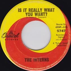 ouvir online The Interns - Is It Really What You Want Just Like Me