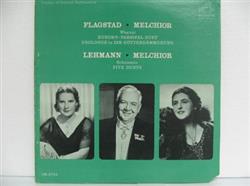 écouter en ligne Kirsten Flagstad Lauritz Melchior Lotte Lehmann - Wagner And Schumann Duet