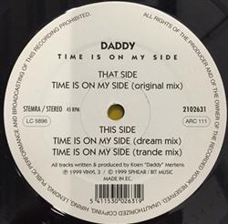 ladda ner album Daddy - Time Is On My Side