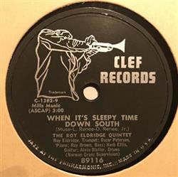 Album herunterladen The Roy Eldridge Quintet - When Its Sleepy Time Down South Echoes Of Harlem
