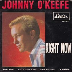 Album herunterladen Johnny O'Keefe - Right Now