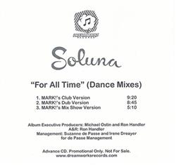 lataa albumi Soluna - For All Time Dance Mixes