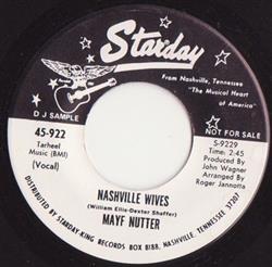 lytte på nettet Mayf Nutter - Nashville Wives Countrys Gone