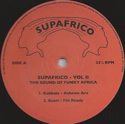 ascolta in linea Various - Supafrico Vol II The Sound Of Funky Africa