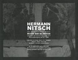 télécharger l'album Hermann Nitsch - Musik Der 80Aktion