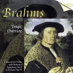 télécharger l'album Brahms, Royal Philharmonic Orchestra London , Conducted By Libor Pesek - Tragic Overture