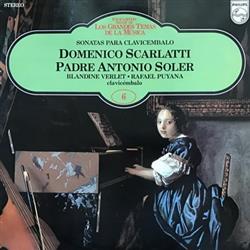 écouter en ligne Domenico Scarlatti, Padre Antonio Soler - Sonatas Para Clavicembalo