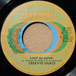 descargar álbum Creative Source - Keep On Movin I Just Cant See Myself Without You