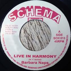 lataa albumi Barbara Naps Trevor Dixon - Live In Harmony Love Guarantee