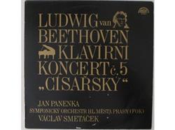 lytte på nettet Beethoven, Jan Panenka, Prague Symphony Orchestra, Václav Smetáček - Klavírní Koncert č5 Císařský