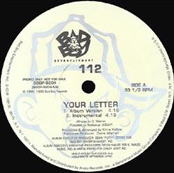 télécharger l'album 112 - Your Letter