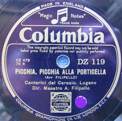 Album herunterladen Canterini Del Ceresio - Picchia Picchia Alla Porticella