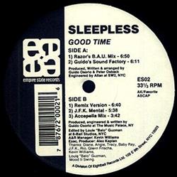 écouter en ligne Sleepless - Good Time
