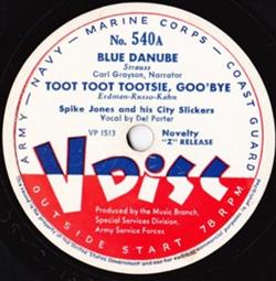 last ned album Spike Jones And His City Slickers Les Paul Trio - Blue Danube Toot Toot Tootsie GoodBye How High The Moon Begin The Beguine