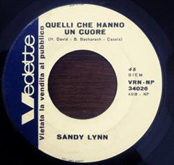 Download Sandy Lynn - Quelli Che Hanno Un Cuore Walk On By